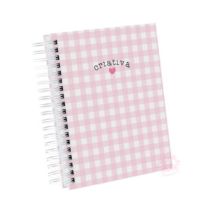 Caderno Organizada & Criativa Rosa